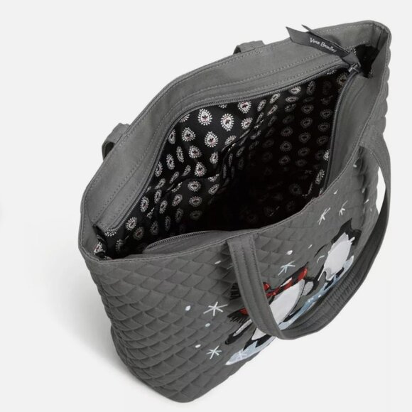 Vera Bradley Penguin Pair Tote 11.5 x 11.25 with hidden pockets NWT - Picture 3 of 8